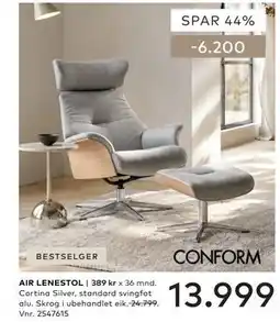 Skeidar AIR LENESTOL tilbud