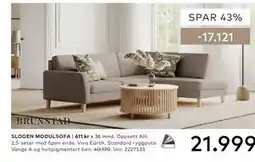 Skeidar SLOGEN MODULSOFA tilbud