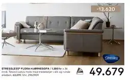 Skeidar STRESSLESS FLORA HJØRNESOFA tilbud