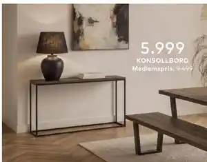 Skeidar CALIA KONSOLLBORD tilbud