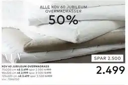 Skeidar XOV 60 JUBILEUM OVERMADRASS tilbud