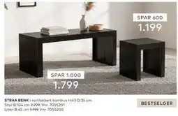 Skeidar STRAA BENK tilbud