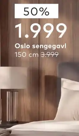 Skeidar Oslo sengegavl tilbud
