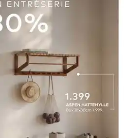 Skeidar ASPEN HATTEHYLLE tilbud