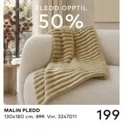 Skeidar MALIN PLEDD tilbud