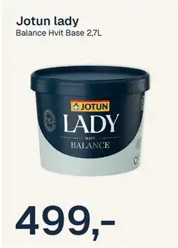 Jernia Jotun lady tilbud