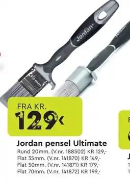 Mekk Jordan pensel Ultimate tilbud