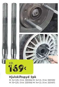 Mekk Hjulskiftspyd 2pk tilbud