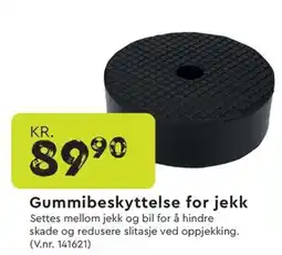 Mekk Gummibeskyttelse for jekk tilbud