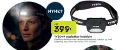 Mekk Tyzon oppladbar hodelykt tilbud
