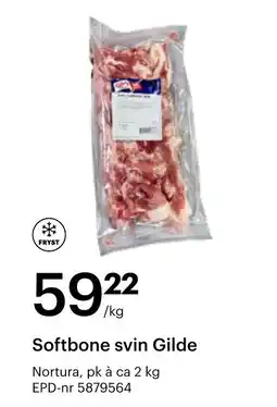Storcash Softbone svin Gilde tilbud