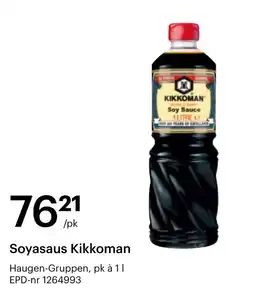 Storcash Soyasaus Kikkoman tilbud