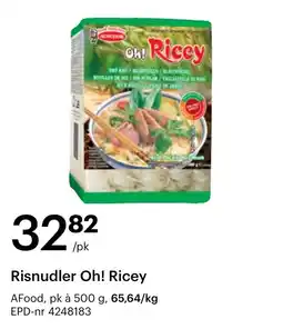 Storcash Afood Risnudler Oh! Ricey tilbud