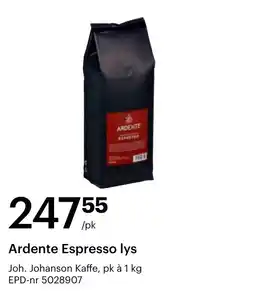 Storcash Ardente Espresso lys tilbud