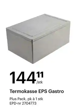 Storcash Termokasse EPS Gastro tilbud