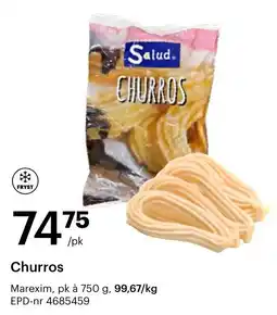 Storcash Salud Churros tilbud