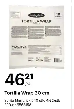 Storcash Santa Maria Tortilla Wrap tilbud