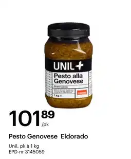 Storcash Unil Pesto Genovese Eldorado tilbud