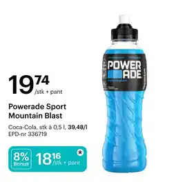 Storcash Powerade Sport Mountain Blast tilbud