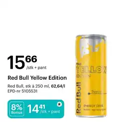 Storcash Red Bull Yellow Edition tilbud