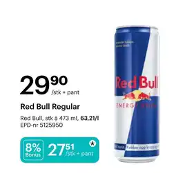 Storcash Red Bull Regular tilbud