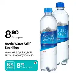 Storcash Arctic Water Still/Sparkling tilbud