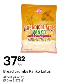 Storcash Bread crumbs Panko Lotus tilbud