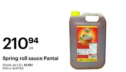 Storcash Spring roll sauce Pantai tilbud