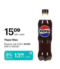 Storcash Pepsi Max tilbud