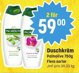 Eurocash Palmolive Duschkräm tilbud
