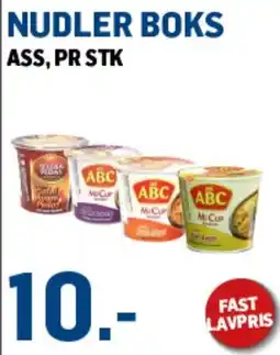 Price Lagerbutikk Nudler boks tilbud