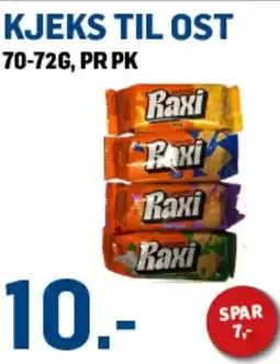 Price Lagerbutikk Raxi kjeks tilbud