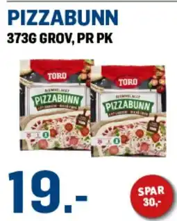 Price Lagerbutikk Toro Pizzabunn tilbud
