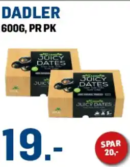Price Lagerbutikk Dadler juicy dates tilbud