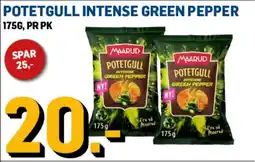 Price Lagerbutikk Maarud potetgull intense green pepper tilbud