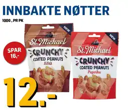 Price Lagerbutikk St. Michael innbakte nøtter tilbud