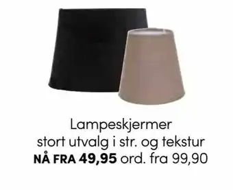 Nille Lampeskjermer tilbud