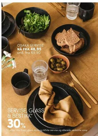 Nille Osaka servise tilbud