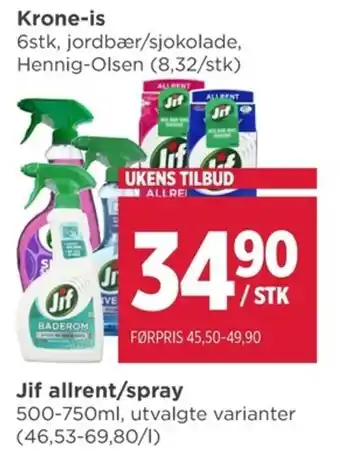 Jif allrent/spray