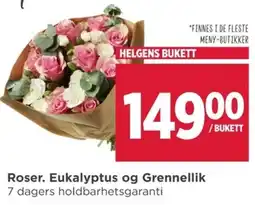 Meny Helgens Bukett tilbud