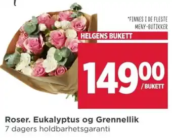 Meny Helgens Bukett tilbud