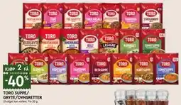 Coop Mega TORO SUPPE/ GRYTE/OVNSRETTER tilbud