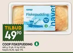 Coop Mega COOP FISKEPUDDING tilbud