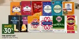 Coop Mega TINE SKIVET OST tilbud