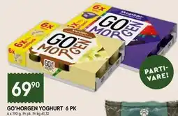 Coop Mega GO'MORGEN YOGHURT 6 PK tilbud