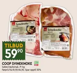 Coop Mega COOP SVINEKNOKE tilbud