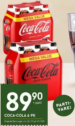Coop Mega COCA-COLA 6 PK tilbud