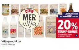 Meny Vilje-produkter tilbud