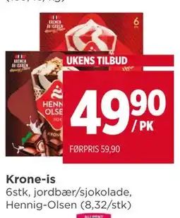 Meny Krone-is tilbud