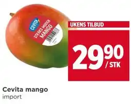 Meny Cevita mango tilbud